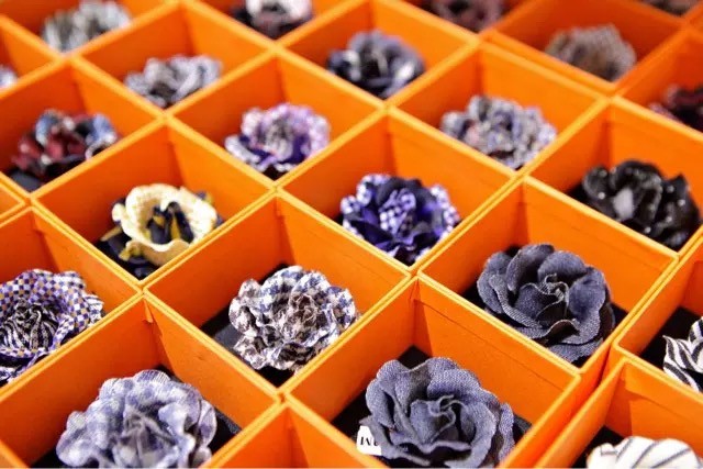 <TIBI TIE> Japanese handmade silk Pin