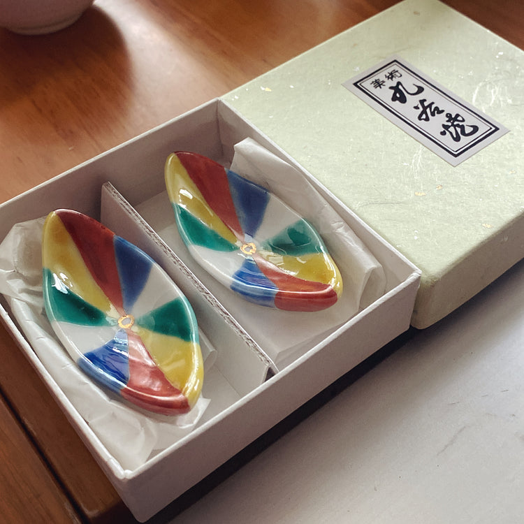 chopstick set and chopstick rest