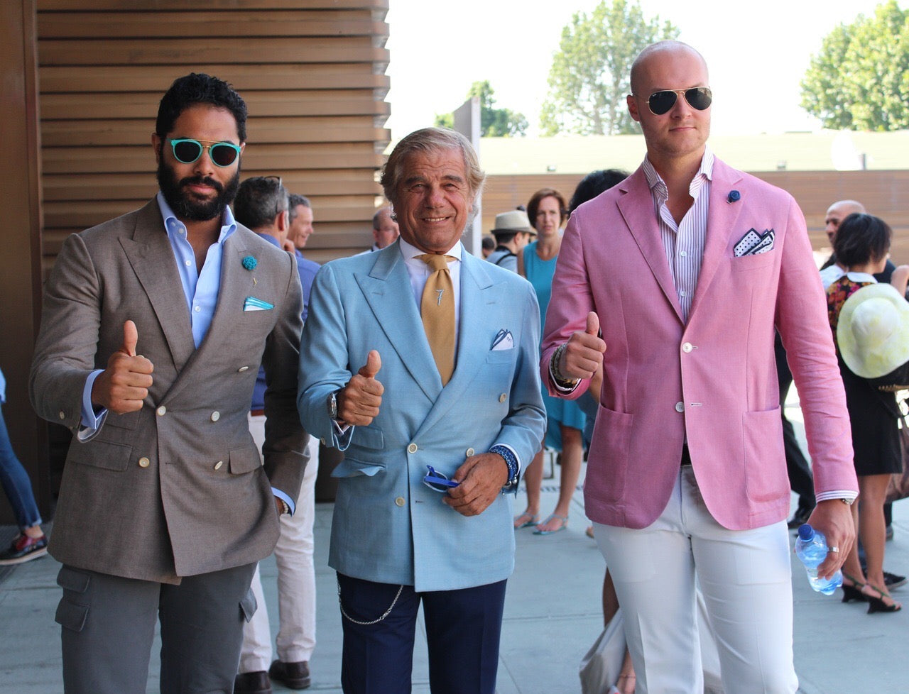 [Handmade in Tokyo]Japanese premium silk rose Pin Lapel BLUE COLLECTION